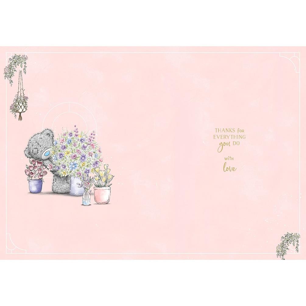 Flower Bouquet Me to You Bear Mother's Day Card Extra Image 1